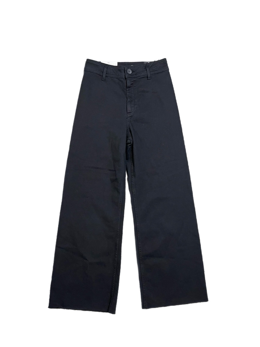 NWT - ZARA The Marine Flare Leg Black Jeans